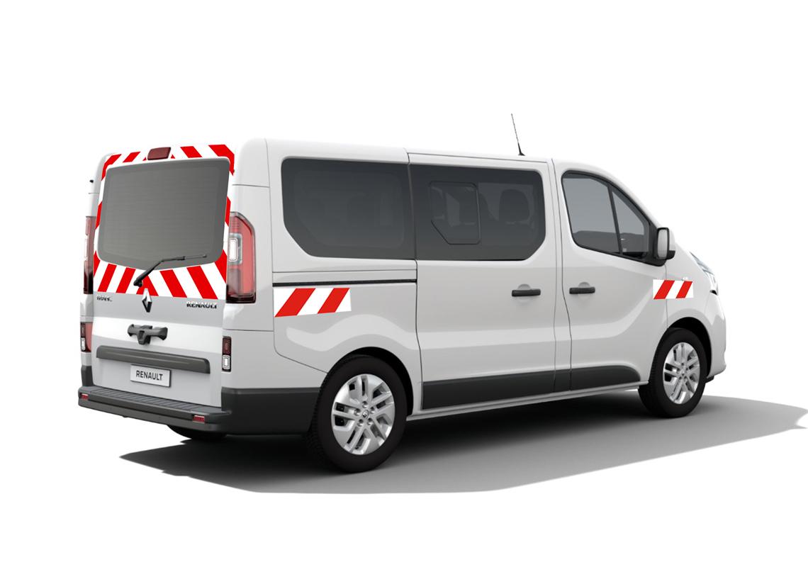 Kit de balisage prédécoupé Classe A RENAULT TRAFIC 2021-...